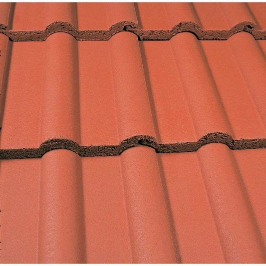 MARLEY DOUBLE ROMAN ROOF TILE MOSBOROUGH RED MA10339
