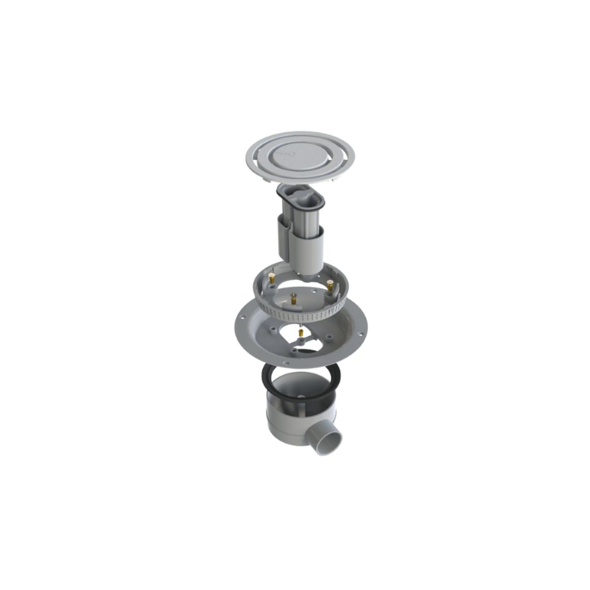 CORAM UTVG01/H IMPEY VINYL DRAIN GRAVITY HORIZONTAL GREY