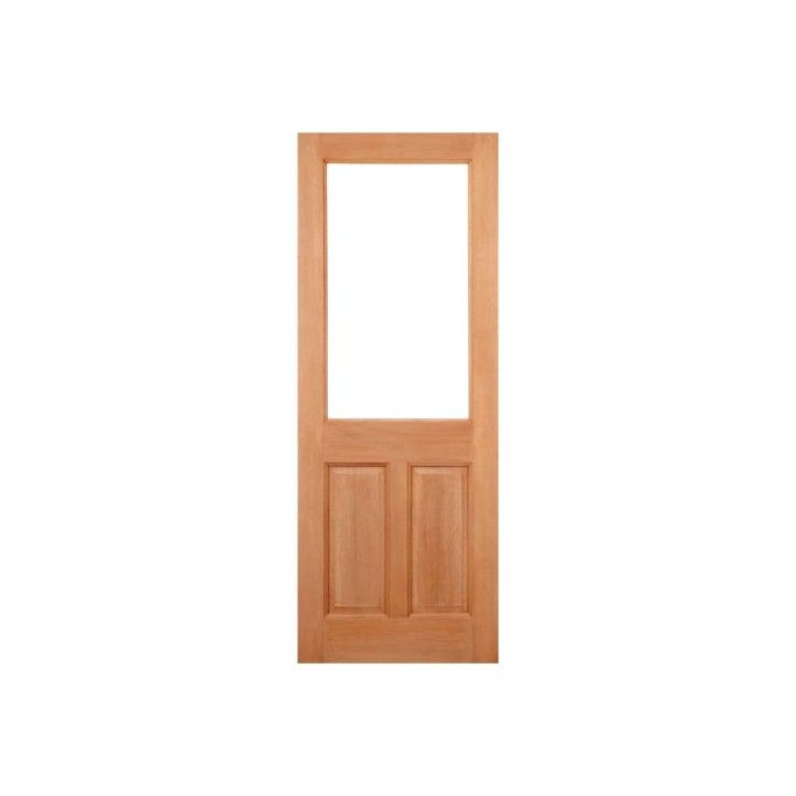 LPD HARDWOOD WITH CLEAR DG GLASS 80 x 32 x 44mm M&T 2XG 2P MTXGCGDG32