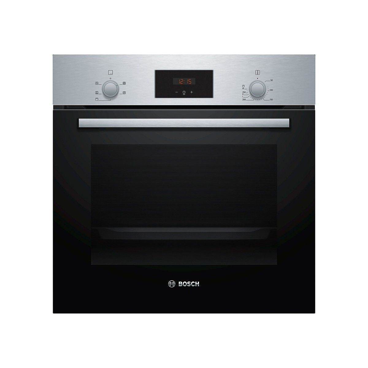 BOSCH HHF113BR0B SERIES 2 SINGLE OVEN BRUSHED STEEL