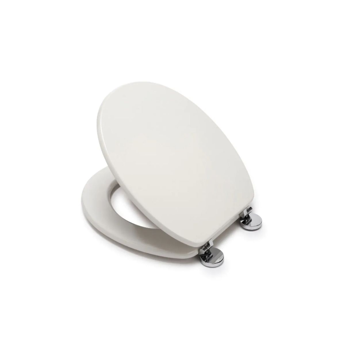 CROYDEX WL600822H KEILDER FLEXI-FIX MOULDED WOOD TOILET SEAT WHITE