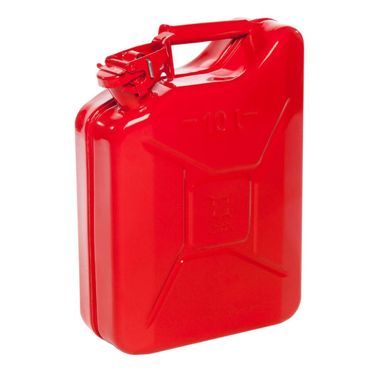 10l RED METAL JERRY CAN M10RJC
