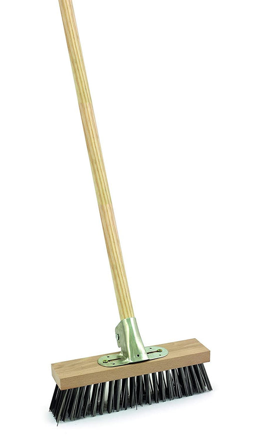 BENTLEY WIRE BROOM WITH CLAMP & WOODEN HANDLE 54" MBNTB