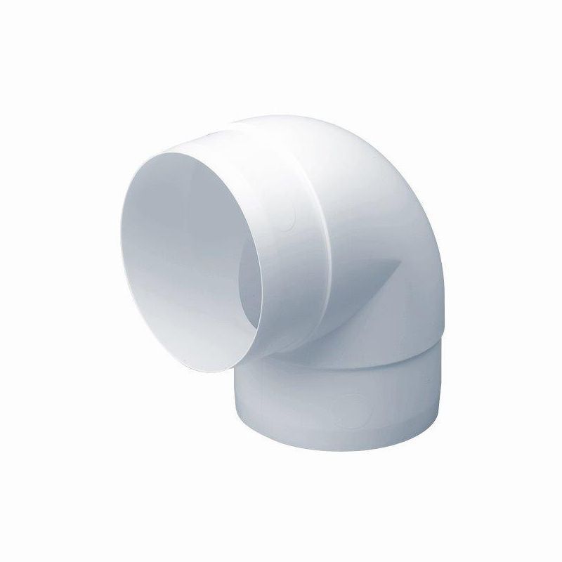 POLYPIPE DOMUS 50590 125mm ROUND PIPE 90deg BEND