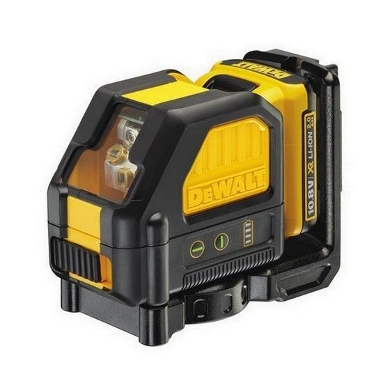 DEWALT DCE088D1G-GB 10.8V GREEN CROSS LINE LASER WITH 1X 2.0AH LI-ION BATTERY