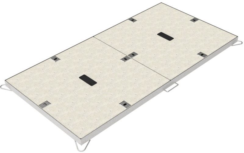 CUBIS AX-S FRAME & CONCRETE COVER 1310 x 610mm BADGED BT 10201248