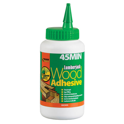 Everbuild 45 Minute Polyurethane Wood Adhesive Liquid 750G 45MINPU7