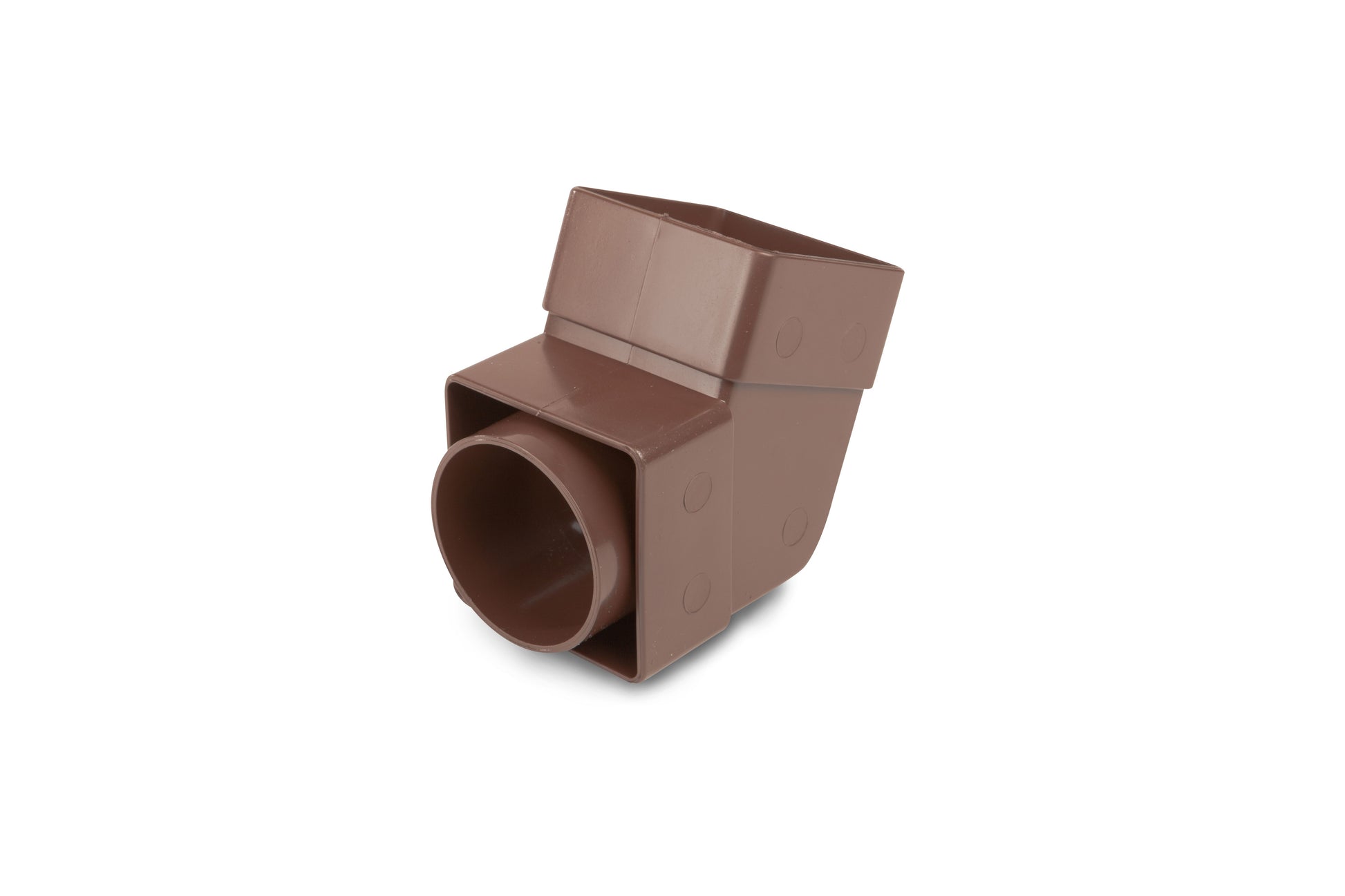 OSMASQUARELINE PVCU OFFSET BEND SOCKET 61mm 4T825N BROWN