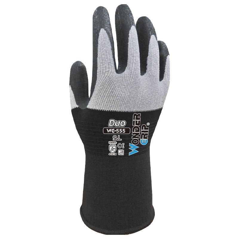 WONDER GRIP DUO NITRILE PALM PRECISION GLOVES EXTRA LARGE WG555101