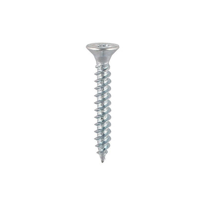 TIMCO COUNTERSUNK POZI WOOD SCREWS BRIGHT ZINC PLATED 8 x 3/4" (BAG 35) 00834CWZP