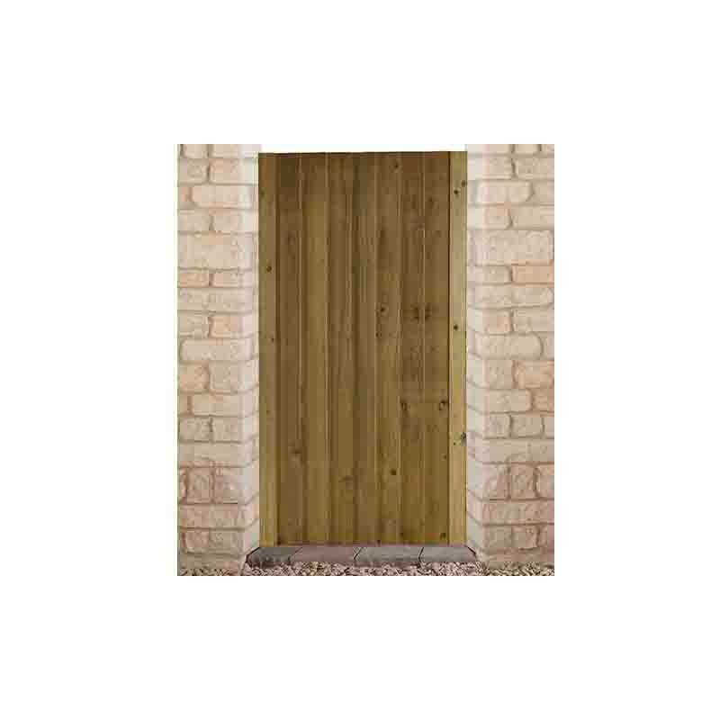 CHARLTON BAB40.9 BABINGTON TREATED FEATHEREDGE GATE 900 x 1778mm GREEN