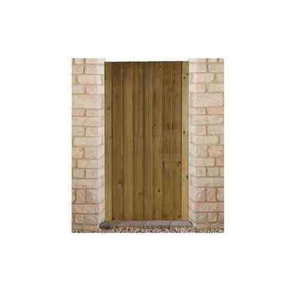 CHARLTON BAB40.9 BABINGTON TREATED FEATHEREDGE GATE 900 x 1778mm GREEN