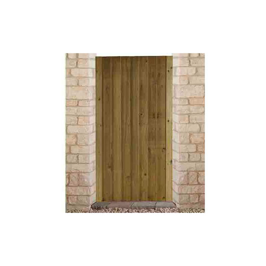 CHARLTON BAB40.9 BABINGTON TREATED FEATHEREDGE GATE 900 x 1778mm GREEN