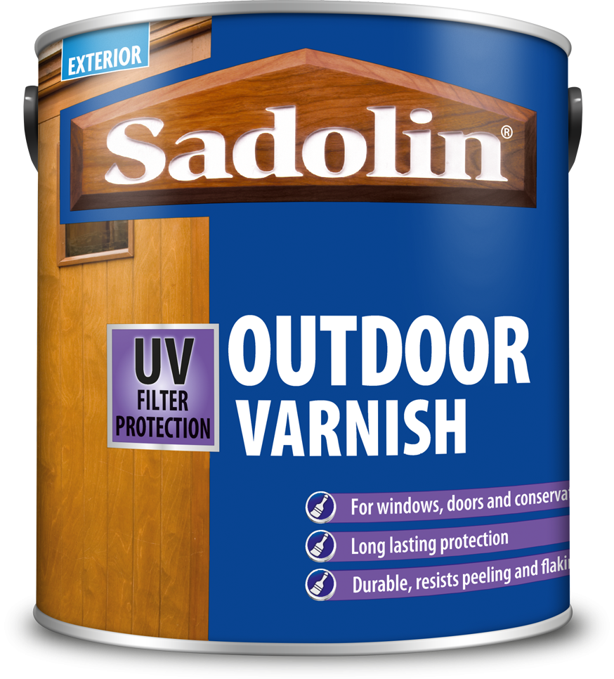 SADOLIN OUTDOOR VARNISH 2.5l CLEAR MATT 5092567