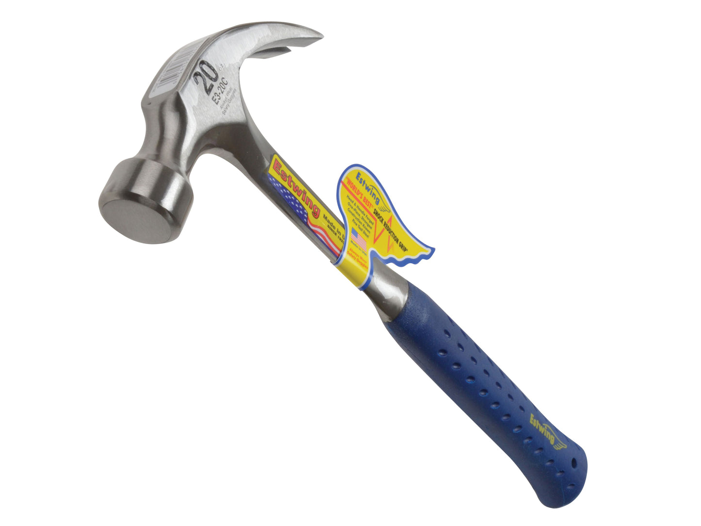 ESTWING ESTE320C VINYL GRIP CLAW HAMMER 20oz
