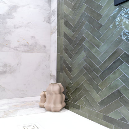 YTC EDF80NHWH NEW HAMPTON TILE 800 x 800mm WHITE (1.56 TILES PER M2)