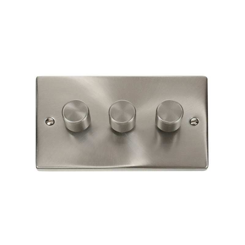 CLICK VPSC153 3G DIMMER SATIN CHROME