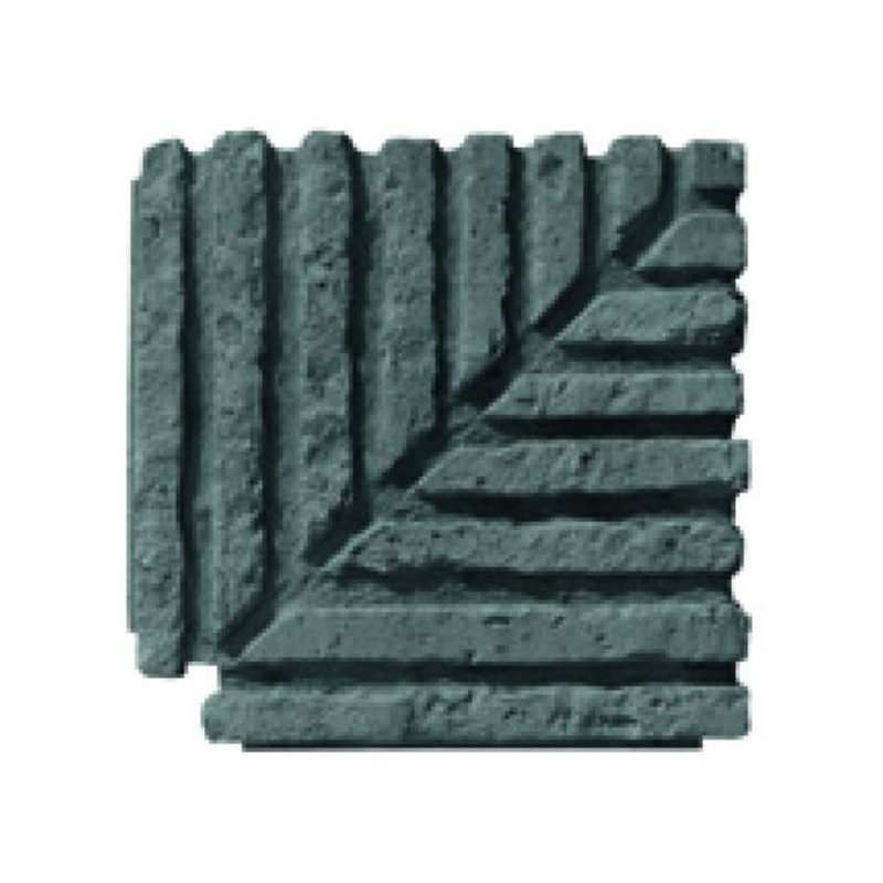 BRADSTONE TILE ON EDGE ECO CORNER 265 x 265 x 40mm ANTHRACITE 23191