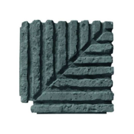 BRADSTONE TILE ON EDGE ECO CORNER 265 x 265 x 40mm ANTHRACITE 23191