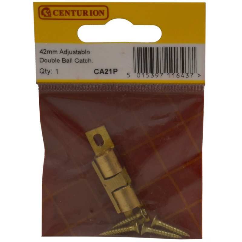CENTURION CA21P DOUBLE BALL CATCH 42mm BRASS