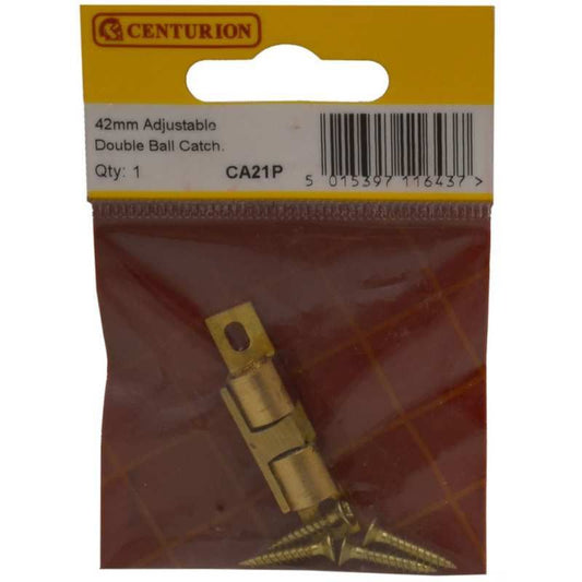 CENTURION CA21P DOUBLE BALL CATCH 42mm BRASS