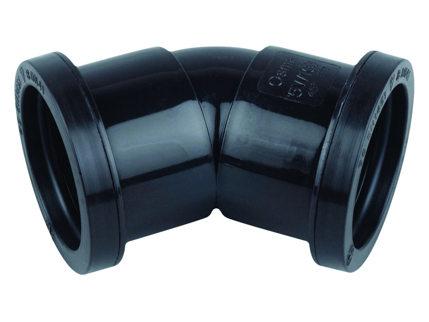 OSMAWELD 4W163 PP BEND 45deg 32mm 4W163B BLACK
