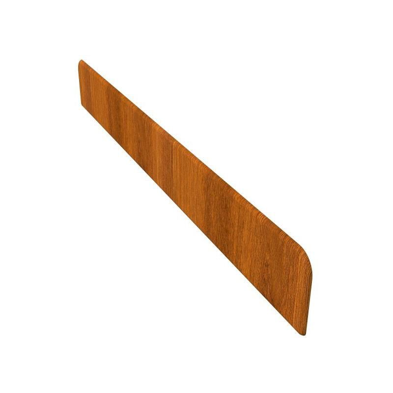 FREEFOAM END CAP 300mm WOODGRAIN OAK FWDCWGO