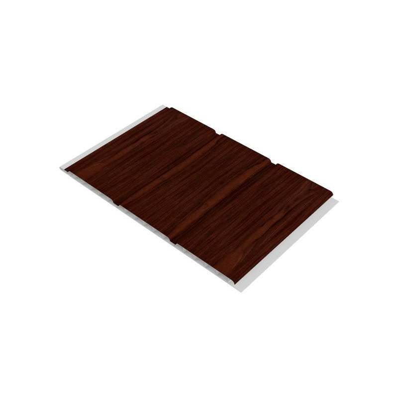 FREEFOAM HOLLOW SOFFIT 5m x 300mm WOODGRAIN ROSEWOOD F112WGR