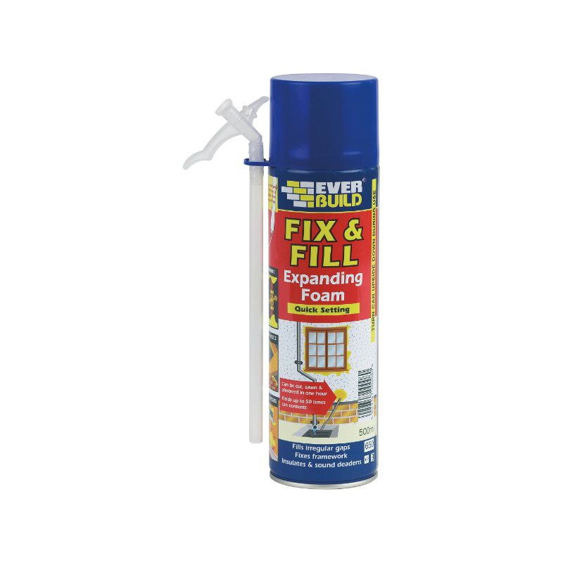 Everbuild Fix & Fill Foam 500ml EVFF5