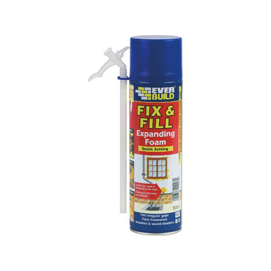 Everbuild Fix & Fill Foam 500ml EVFF5