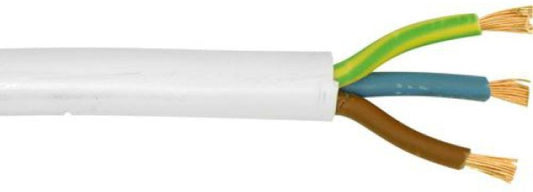 JAYLOW CABLE 1.5mm WHITE (PER MTR) 3183Y 1.533W5