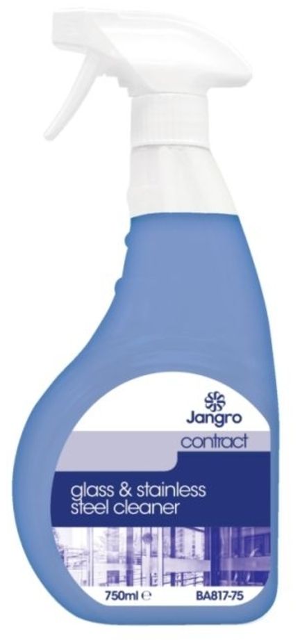 JANGRO CONTRACT GLASS & MIRROR CLEANER SPRAY 750ml BA027-75