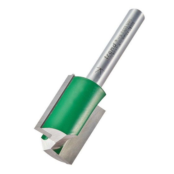 TREND C028AX1/4TC TWO FLUTE 18.0MM DIA X 25MM CUT