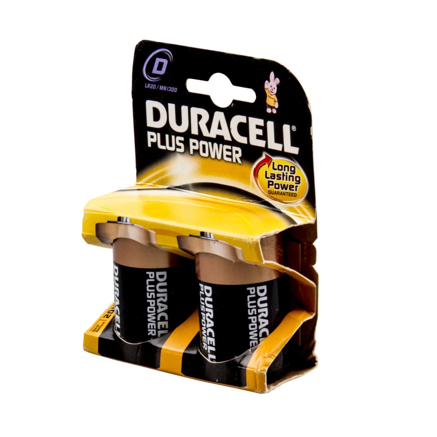 Duracell 1.5V D MN1300 Alkaline Battery (Pack of 2)