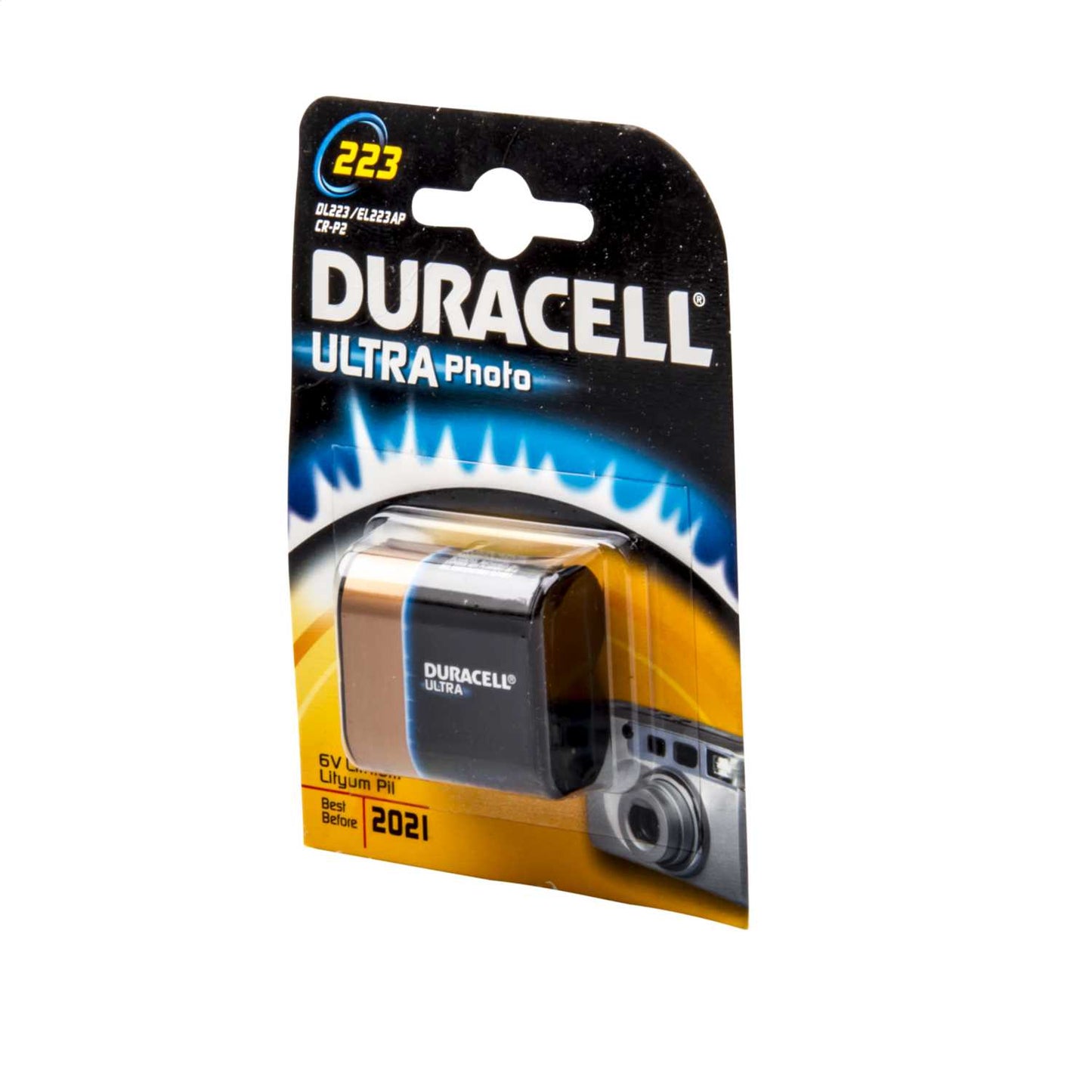 Duracell 6V P2P Lithium Photo Battery (Pack of 1)