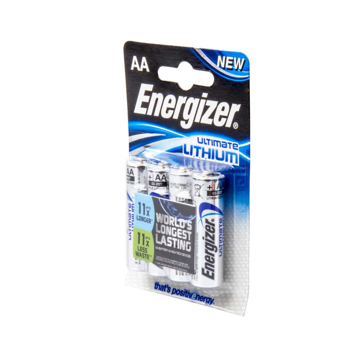 Energizer 1.5V AA Lithium Battery (Pack of 4)