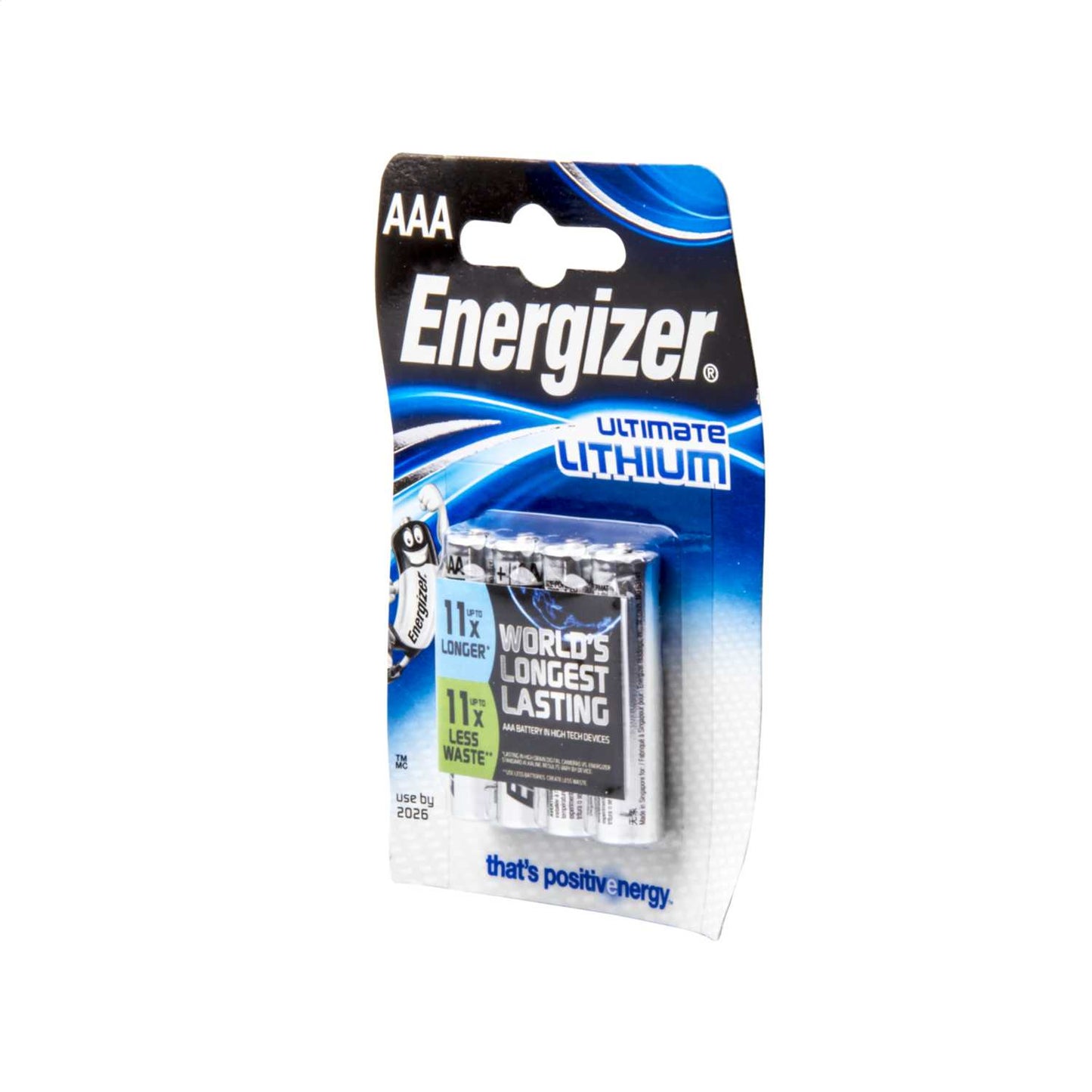 Energizer 1.5V AAA Lithium Battery (Pack of 4)