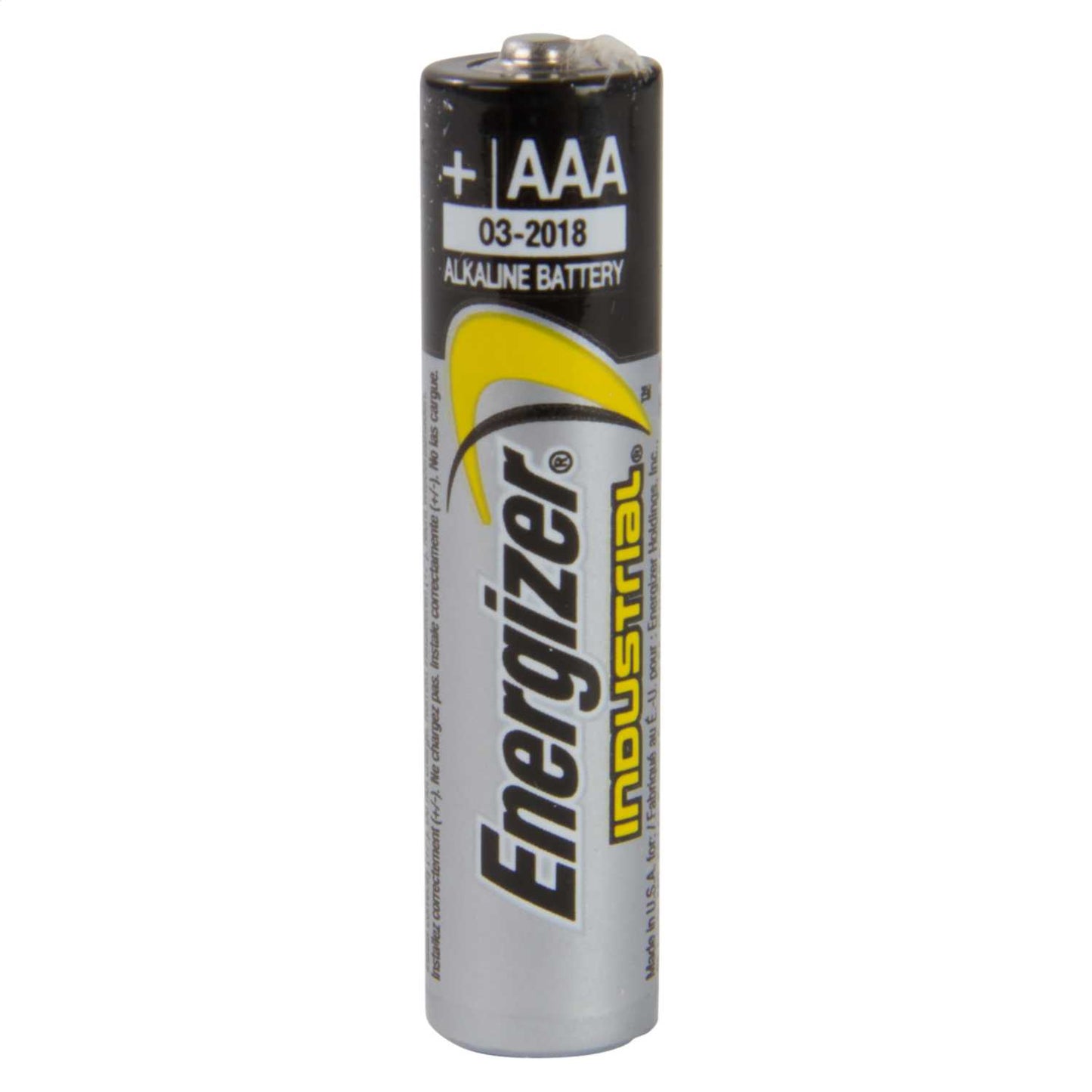 Energizer 1.5V AAA LR03 Industrial Alkaline Battery (Pack of 10)