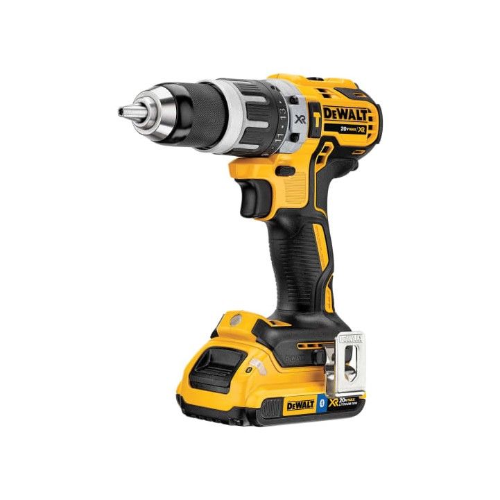 DeWalt 18V Brushless Hammer Drill With Charger And 2 x 2.0 Ah Batteries | DCD796D2