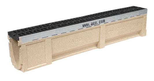 ACO CIVICDRAIN 10.0 CHANNEL + GRATE 1000mm 25011