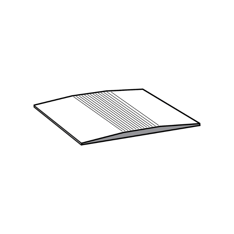 C&F HS1 CARPET COVER STRIP 2.7m SILVER LANHS1-270