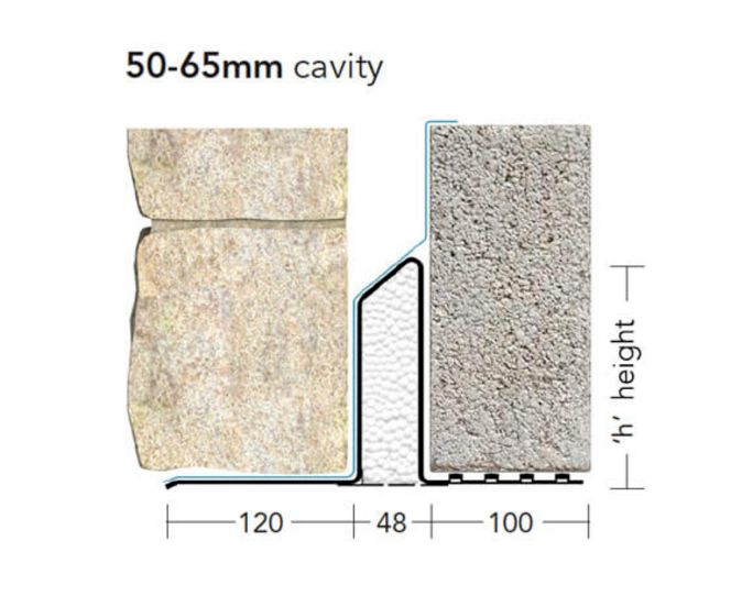 KEYSTONE C/W STD LINTEL S/K-50 WOL 600mm KS5WOL06
