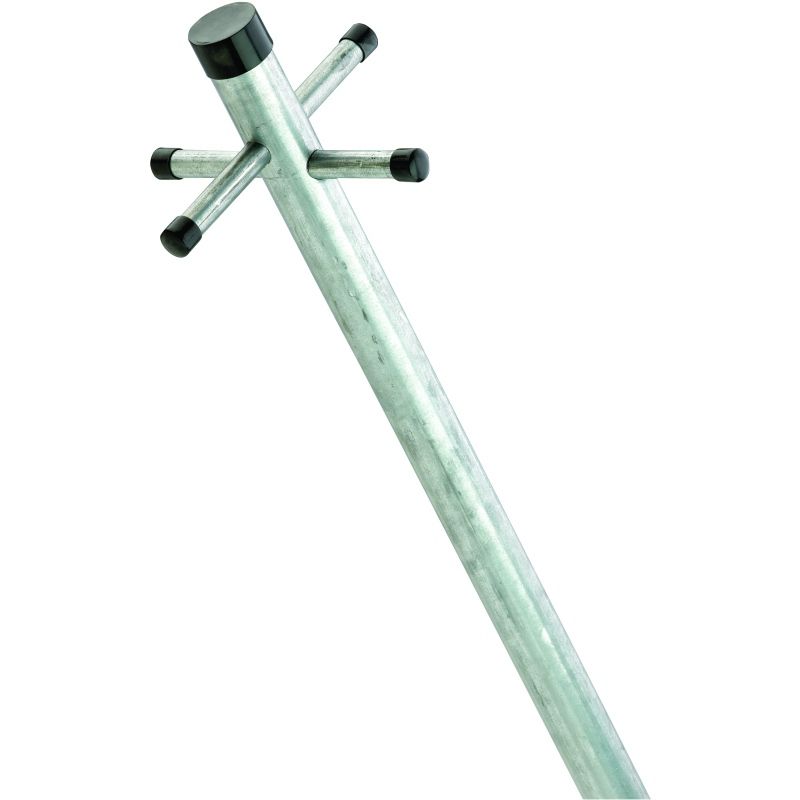 WALSALL CP/CP/GV/SK CLOTHES POST WITH PIN FITTING 2.4m GALVANISED