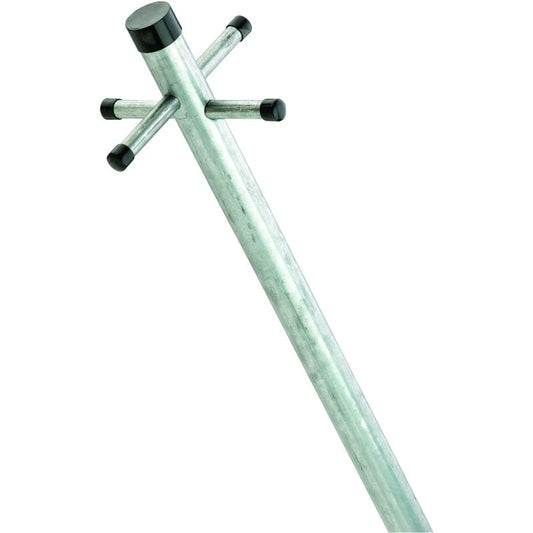 WALSALL CP/CP/GV/SK CLOTHES POST WITH PIN FITTING 2.4m GALVANISED