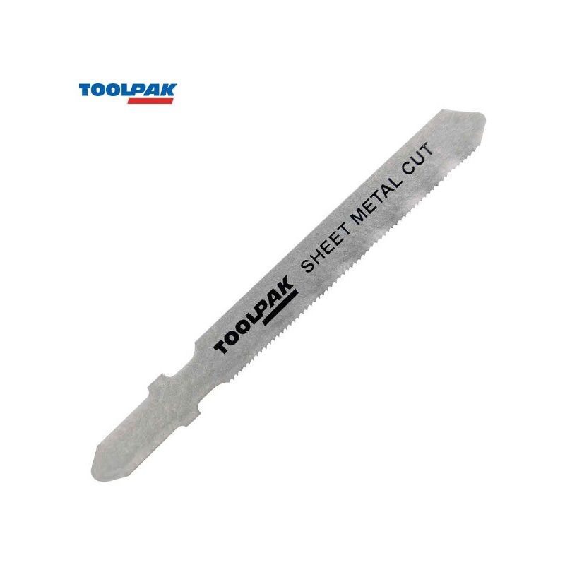 TOOLPAK JB11 PACK OF 5 THIN CUT METAL JIGSAW BLADES T118G 36tpi x 50mm