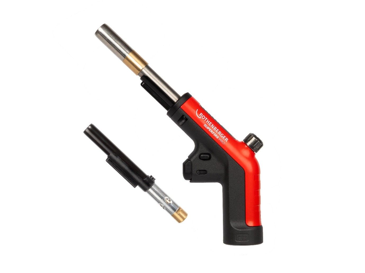 ROTHENBERGER SUPERFIRE PRO GAS BURNER TORCH KIT C/W 2 HEADS 1500004973