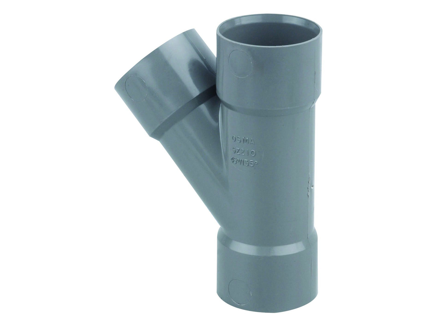 OSMAWELD 2Z161 ABS BEND 90deg 50mm 2Z210G GREY