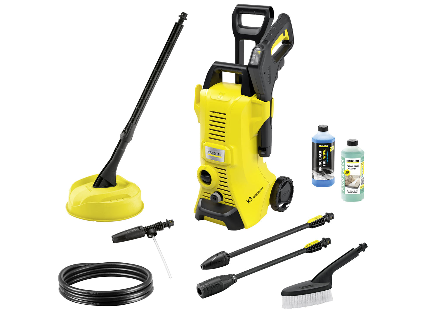 KARCHER KARK3PCCH K3 POWER CONTROL CAR & HOME PRESSURE WASHER 120 BAR 240v