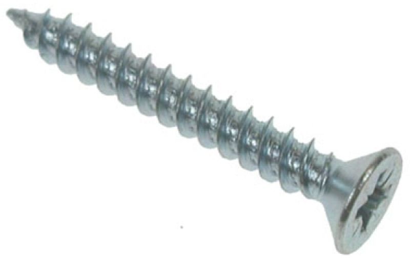 UNIFIX BZP CSK TWINTHREAD WOODSCREWS 6 x 1 1/4 BOX 200 OJ077987