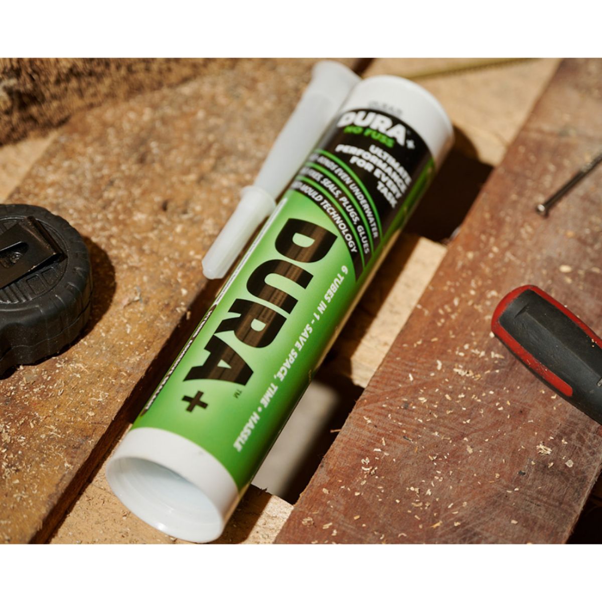 MAXAM DURA+ HYBRID ADHESIVE & SEALANT 290ml WHITE 009050